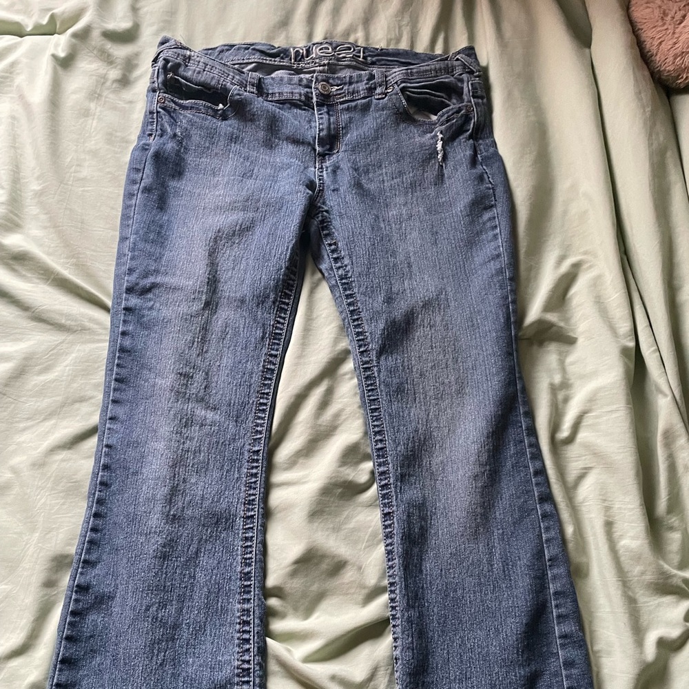 low rise curvy wide leg jeans